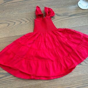 Hill house The Tiny Ellie Nap Dress, red dress